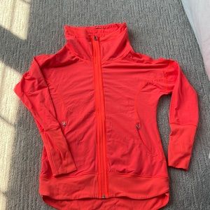 Coral lulu lemon jacket